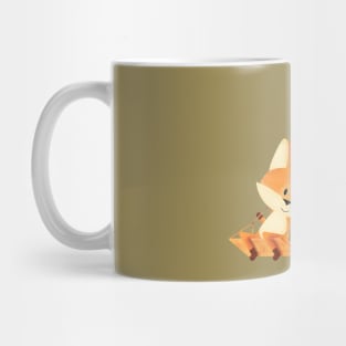 Fox on swing Mug